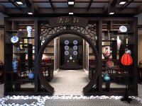景德镇陶瓷展览室内空间展示效果-第